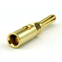 共立電子産業 φ4mm 金メッキバナナプラグ 赤 3個入 HNG-2003R-3P 1セット(3個) 65-8297-24（直送品）