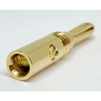 共立電子産業 φ4mm 金メッキバナナプラグ 青 3個入 HNG-2003BL-3P 1セット(3個) 65-8297-25（直送品）