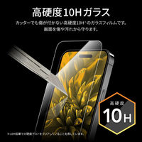 MSソリューションズ iPhone 15 ガラスフィルム 超透明 LN-IX23FG 1個
