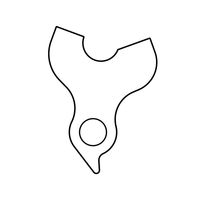 Marwi ギヤハンガー GHー206 1個（直送品）