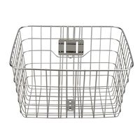 センタン工業 リアバスケット RBー40ST 後 固定カゴ ステンレス製 1個（直送品）