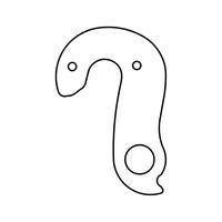 Marwi ギヤハンガー GHー162 M4 x P0.7 8 Lーーー 2pcs 1個（直送品）