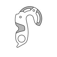 Marwi ギヤハンガー GHー126 M4x0.7 (2pcs) 1個（直送品）