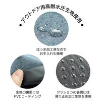 Fino チャイルドシート用クッション 前/後ろ兼用 FNーCS 1個（直送品）