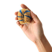 亀の子束子 シマシマ ミニミニ N 小回りのきく 小さいサイズ 青 1個 亀の子束子西尾商店