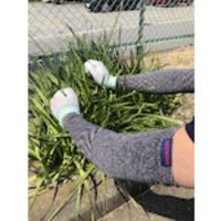 三重化学工業 ミエローブ 腕カバー 竹糸くんアームカバー40 グレー迷彩 NO.TK06-GR 1セット（5双）