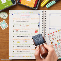 シヤチハタ 回転デコレーションスタンプ わたしびより B NRD-13A9 1個