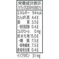 マルサンアイ 1食分の食物繊維 豆乳飲料 きなこ 200ml 1箱（24本入）