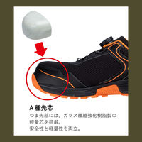 CORTINA-GROUP LOBI S1P LOW TLS 24.5cm オレンジ JSAA規格A種 ORA 24.5 1足（直送品）