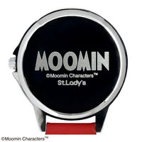 セントレディス ムーミンカラビナ付ウォッチ(蓄光)ローズ ST-TSM0012 1セット(1個×3)（直送品）