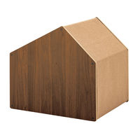 東谷 ペットハウス ブラウン PETー122BR 165457 1個（直送品）