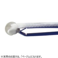 リヒトラブ CUBE FIZZ クリヤーブック ポケット交換タイプ A4タテ 30穴 15ポケット ベージュ N7015-16 2冊