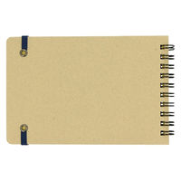 ロルバーン リングノート ポケット付メモ 横型 M ダークブルー 500940428 1冊 デルフォニックス（Rollbahn）