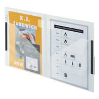 キングジム　ハルファイル　クリップ　Ａ４変形　白　ＫＰ５００８シロ