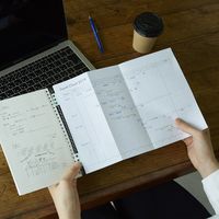 付箋パーツ リングリーフ 透明 リングノート用 RL1006 カンミ堂