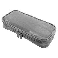 収納メッシュペンケース MESHNO（メッシュノ）グレー S1425404 1個 サンスター文具