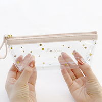 ラボクリップ ペンケース クリア 船形 ブリエ ホワイト B22-BRCP02-WH 勝竜社