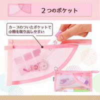 プラス ペンケース マチ付タイプ パスティ ピンク 98880 1個