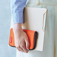 リヒトラブ(LIHIT LAB.) ペンケース フラットタイプ 橙（オレンジ） A7652-4