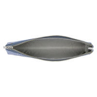 Calvet（カルヴェ） ペンケース ブルー ファスナータイプ フラワー柄 500907424 1個 デルフォニックス