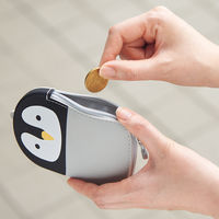 リヒトラブ(LIHIT LAB.) PuniLabo（プニラボ） パスポーチ 定期入れ・パスケース ペンギン A7784-10