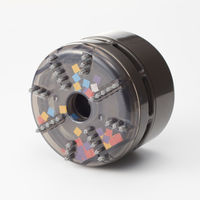 卓上クリーナー ダークブラウン 茶色 RTC153E レイメイ藤井