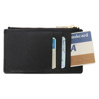 キトリ ジップカードケース ブラック 黒 小銭入れ デルフォニックス