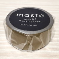マークス マスキングテープ 15mm マステ ベーシック 無地 ゴールド MSTMKT45-GD 5個