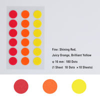 ニトムズ（nitoms） STALOGY マスキング丸シール 16mm ファイン 10枚 S2210