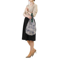 エコバッグ シュパット（Shupatto） コンパクト バッグ Drop（ドロップ）（フラワー） おすすめ 人気 折りたたみ 縦型 S460F マーナ