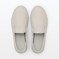 【レディース】無印良品 婦人 撥水スリッポンスニーカー 23.5cm サンドベージュ 良品計画