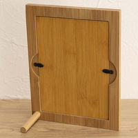 ナカバヤシ フォトフレーム 竹製 L判 89×127mm ナチュラル F-TW-105-NA 1個