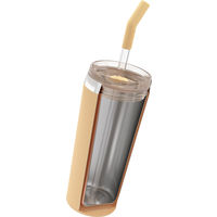 SIGG（シグ） ガラスストロー付き ステンレスマグ ヘリア マスタードピーチ 0.6L 50411 1個（直送品）