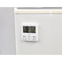 ドリテック　ダブルタイマー　ホワイト　T-551WT　キッチンタイマー　デジタル　1個