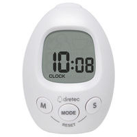 ドリテック　勉強タイマー　ホワイト　T-601WT　学習 1セット(3個)