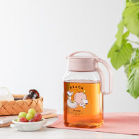 岩崎工業 タテヨコ・スクリューピッチャー1.8 (スヌーピー ピンク)1800mlピンク K-1282 NP 1セット(3個)