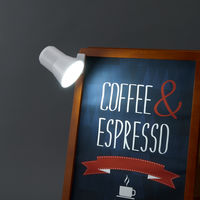 クリップライト 昼光色 LEDクリップライト ホワイト YAZAWA CLLE09D07WH 1個