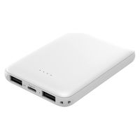 磁気研究所 Type-C入出力対応 5000mAh 薄型モバイルバッテリー ホワイト HD2-MBTC5000WH 1個