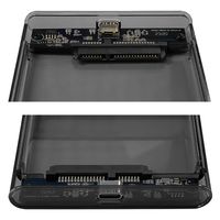 磁気研究所 SATA2.5インチ用 USB3.1外付けSSDケース(USB-C接続) HDEN25CSACB 1個