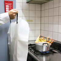 角利産業 消火シート 1×1m ファイヤーブランケット 00089230 1個