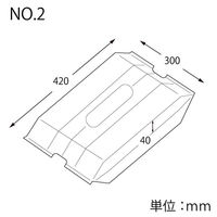 まつもと合成 HDポリ袋 バイオバンバンバッグ No.2 006638371 1袋(100枚)