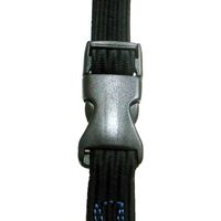 【並行輸入品】三友産業 バックル付ゴムベルト 19mm×2m 黒 HR-2608-10P 1本