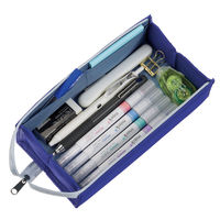 コクヨ ペンケースC2・L・バイオレットブルー F-VBF122-8 1個