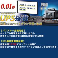ポータブル電源 リン酸鉄リチウムイオン電池 蓄電池 600W BigBlueTeck Cellpowa600 CP600 1台