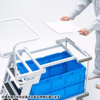 サンワサプライ ステップ付きピッキングカート RAC-FA7 1個（直送品）