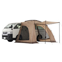 Tradcanvas ハイタイプカーサイドオーニング 71202000 1式（直送品） LOGOS/ロゴス（直送品）