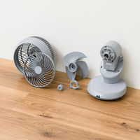 【アウトレット】ライフオンプロダクツ 完全分解USB給電式3Dサーキュレーター リモコン付 BY LCAF014-BY 1台