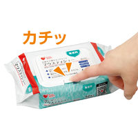 【口腔ケアウェットシート】 プラスハート マウスティシュー 無香料 ふた付 75043 1パック（60枚入） オオサキメディカル