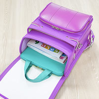 デビカ 大きく開くクッション付きPCケース アクアグリーン 143023 1個