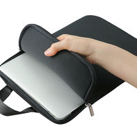 デビカ 大きく開くクッション付きPCケース ブラック 143022 1個